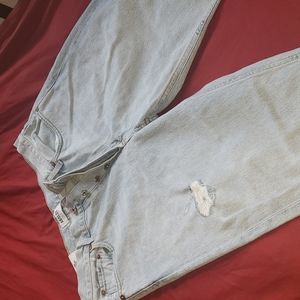 COPY - Agolde Jamie Jean's. Size 31. The color is Skeptic.